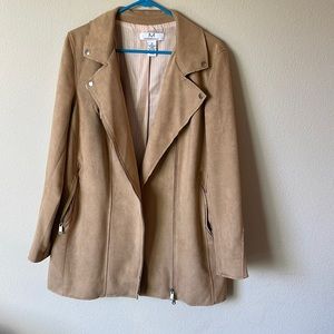 Magaschoni faux suede jacket